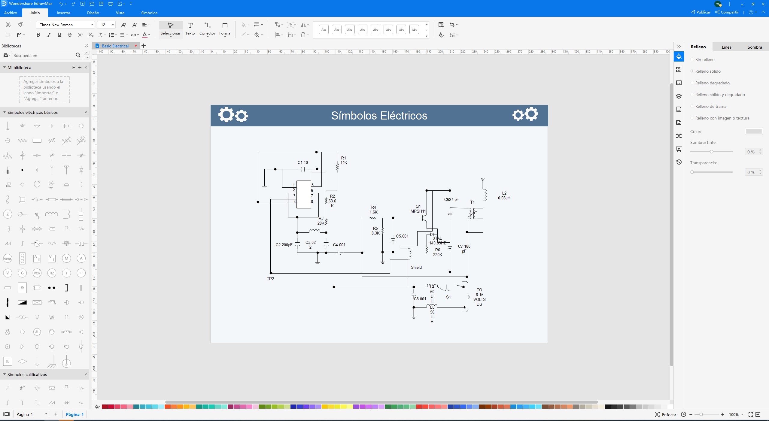 Diagramas De Circuitos Electrónicos Básico 4607